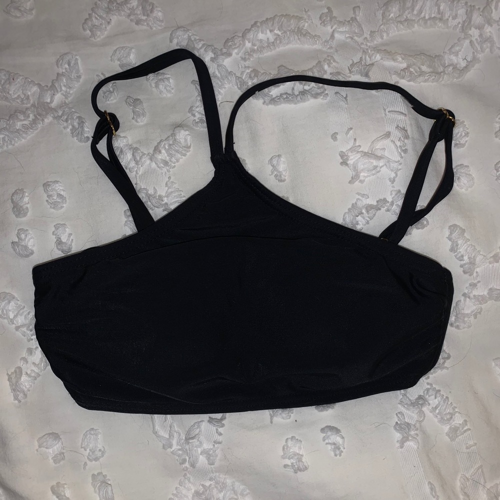 high neck bikini top